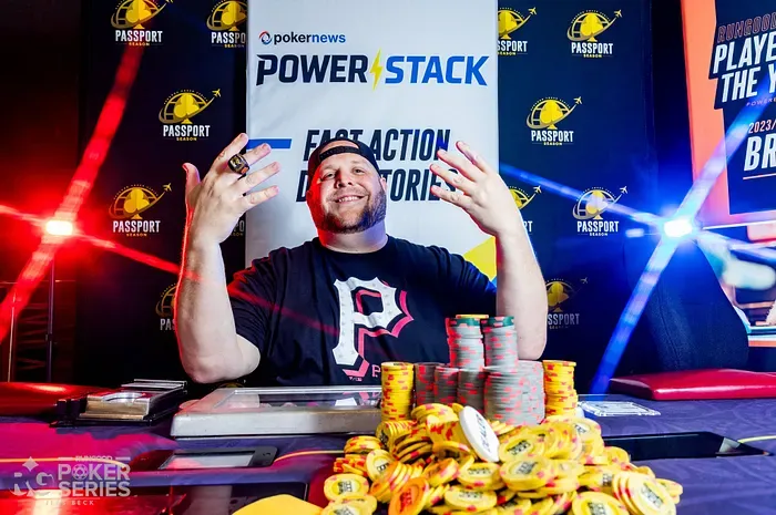 Nick Rigby giành chiến thắng hai giải poker trong cùng một ngày... một lần nữa