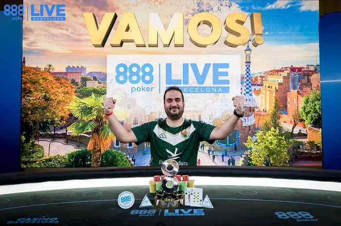 Alvaro Murciano giành chức vô địch 888poker Live Barcelona Main Event