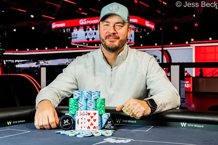 Jason Daly giành chiếc bracelet thứ ba tại WSOP 2026 trong sự kiện Omaha Hi-Lo $1,500