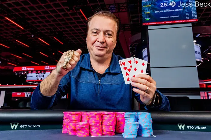 Karapet Galstyan giành chiến lược để giành chiếc vòng tay WSOP đầu tiên