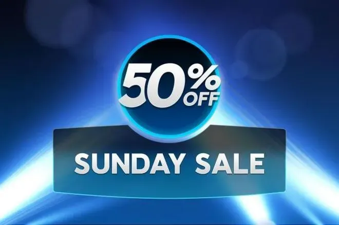 Chương trình Sunday Sale của 888poker giảm một nửa tiền mua vào hai giải đấu lớn Chủ nhật