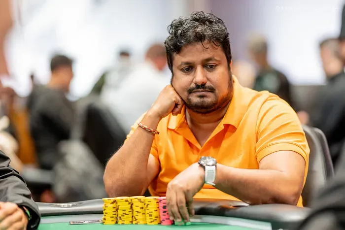 Santhosh Suvarna dẫn đầu $50K High Roller