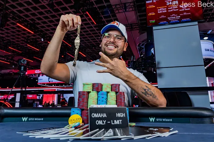 Bryce Yockey giành chiếc vòng tay WSOP thứ ba tại giải $10k Dealer's Choice
