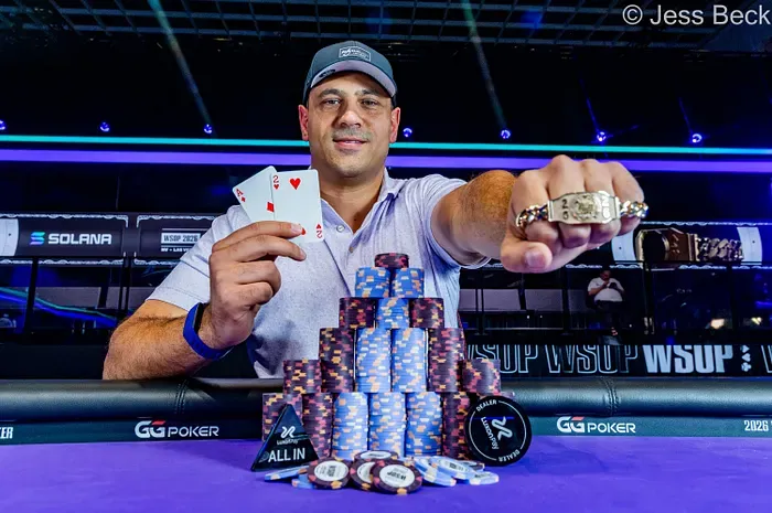 Omar Zazay vượt qua Jean-Robert Bellande để giành chiếc vòng tay WSOP đầu tiên tại Event #32: $3,000 NLHE