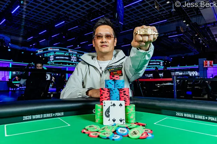 Không kinh nghiệm? Không vấn đề: Dong Chen đánh bại huyền thoại poker để giành chiếc vòng tay WSOP thứ hai