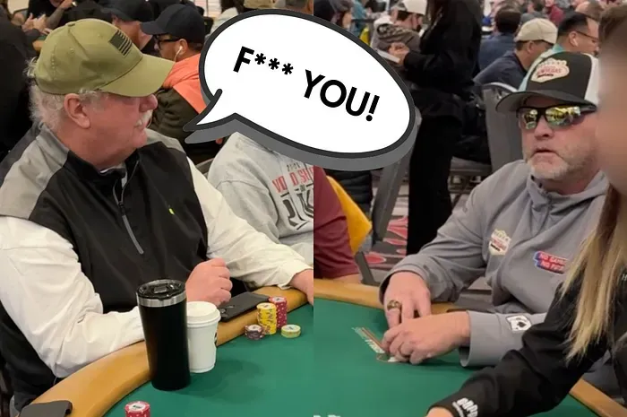 Tay bài poker sẵn sàng 'nổi khùng' sau khi bài bị muck tại WSOP