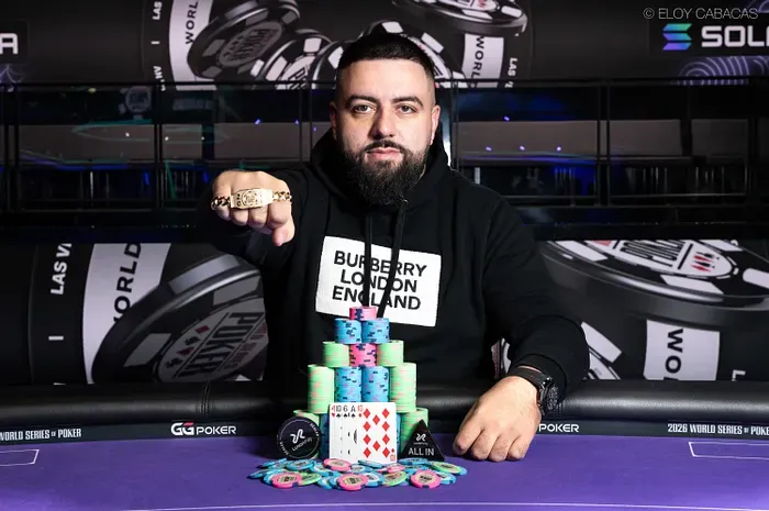 Daniel Aharoni tưởng mình đã thua, sau đó giành 861.287$ tại WSOP Big O