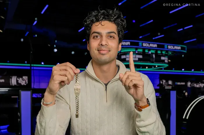 Abhishek Mhatre đánh bại nhà vô địch WSOP Main Event để giành chiếc bracelet đầu tiên