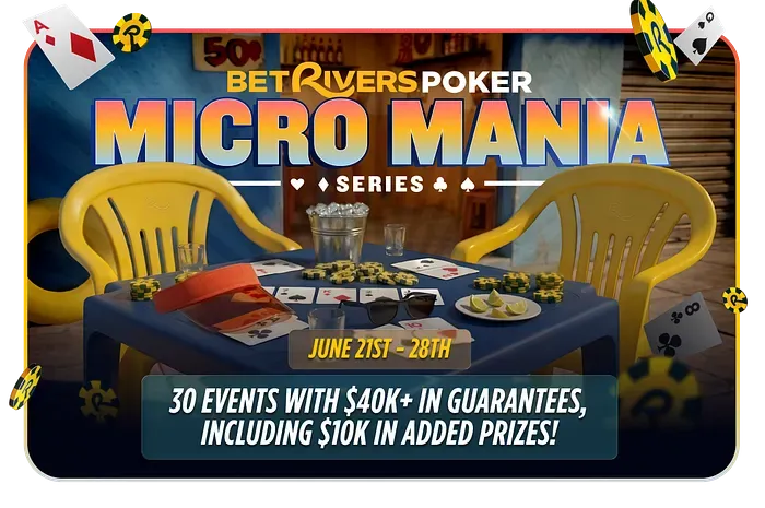 BetRivers Micro Mania kéo dài một tuần đang diễn ra! 30 sự kiện với tổng giải thưởng hơn 40.000 đô la