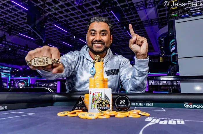 Prashanth Nataraj vô địch WSOP Salute to Warriors: 'Poker không chỉ là những chiếc vòng'