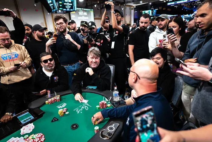 Chris Moneymaker rơi vào bubble