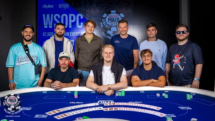 Kết quả chung cuộc WSOP Circuit Tallinn Main Event