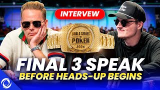 Heads-up tại WSOP Main Event 2026: Ai sẽ giành 10 triệu đô la? Jumalon và Saaskilahti lên tiếng
