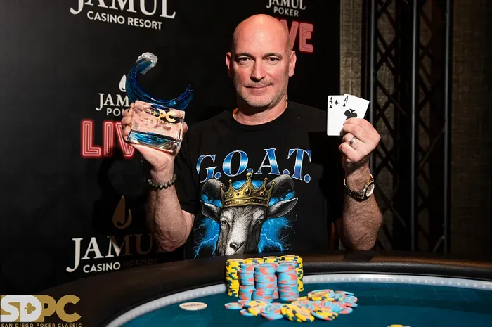 Scott Aulds vượt qua bất lợi chip 5:1 để vô địch San Diego Poker Classic 2026