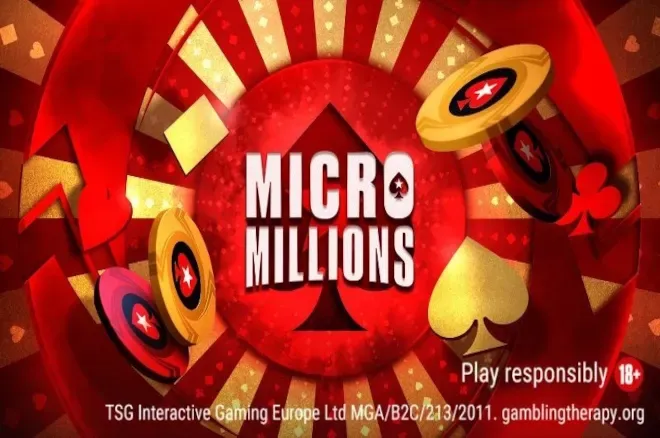 MicroMillions trở lại PokerStars với hơn 2 triệu USD tiền thưởng đảm bảo vào tháng 8 này