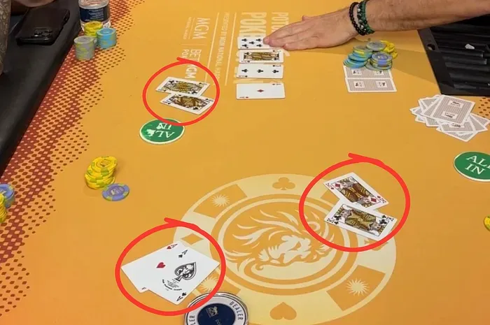 Cú sốc tại Potomac Summer Poker Open: Ách vs K vs Q, nhưng Ách có trụ được?