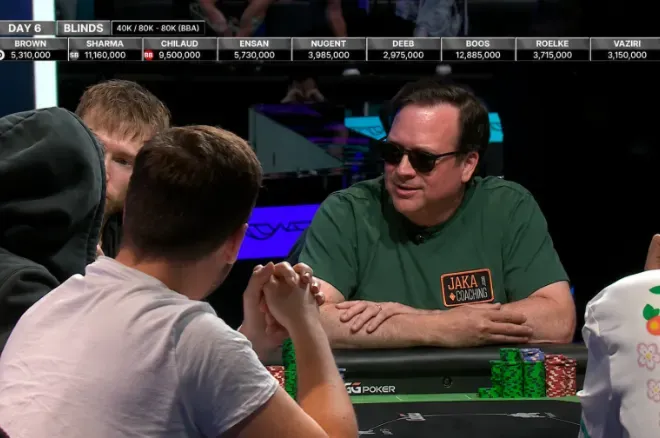 Hành trình của một người chơi giải trí lọt vào Ngày 6 tại WSOP Main Event đầu tiên