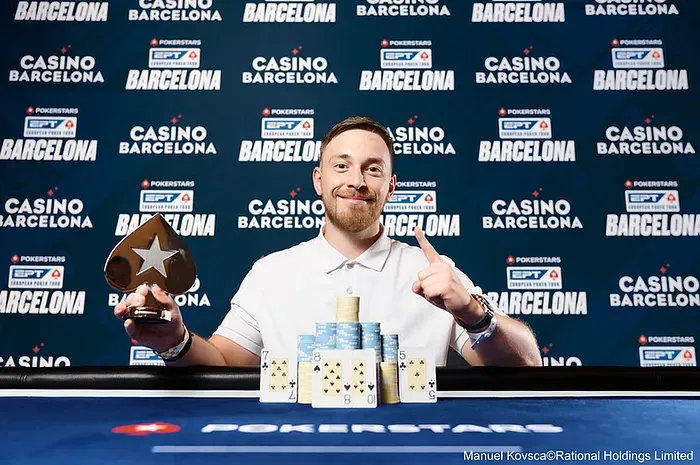 Tay bài người Latvia giành chiến thắng tại sự kiện PLO €10.250 ở EPT Barcelona