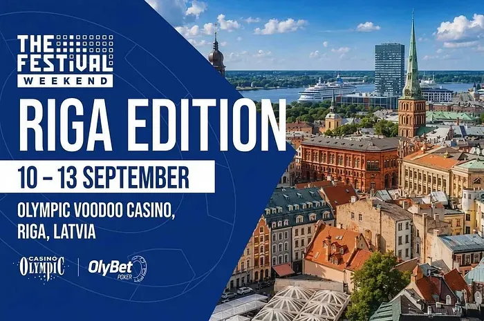 The Festival Weekend khép lại năm 2026 tại Riga với Main Event Mystery Bounty €555