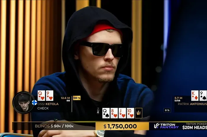 Thùng phá sảnh và bad beat đánh bại Patrik Antonius trong trận poker 20 triệu đô