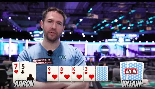 Hành trình của Aaron Barone tại Main Event WSOP 2026