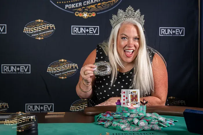 Amy Batson vô địch Mississippi State Poker Championship đầu tiên