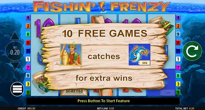 Vì sao chọn Fishin' Frenzy?