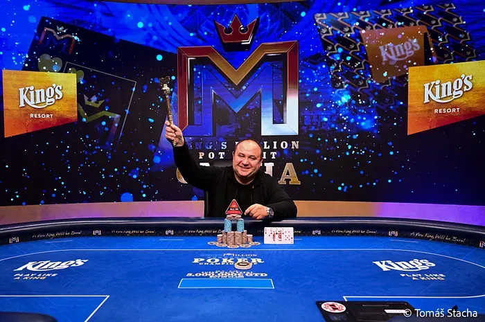 Marek Uharcek dẫn đầu từ đầu đến cuối, vô địch PLO Championship tại King's Festival