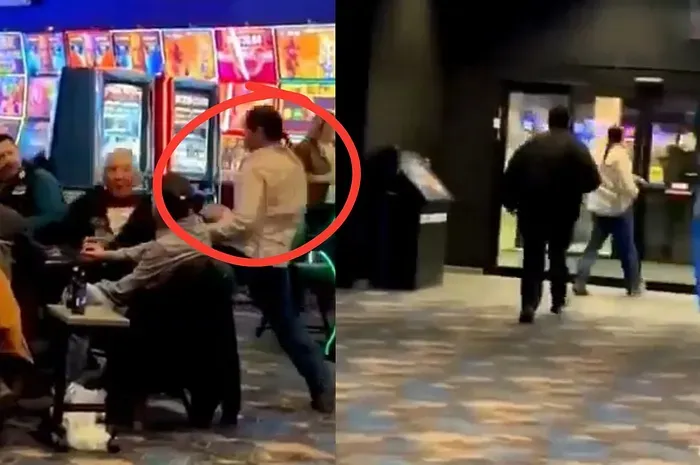 Video: Người đàn ông nổi giận đấm túi bụi người chơi poker tại casino Minnesota