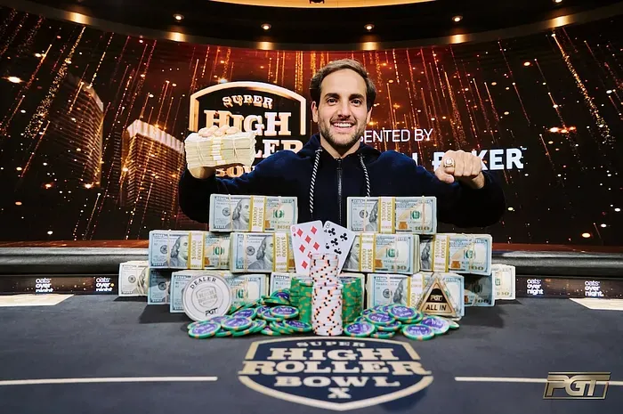 Joao Simao phong độ hủy diệt, hướng đến ngôi vô địch Super High Roller Bowl XI