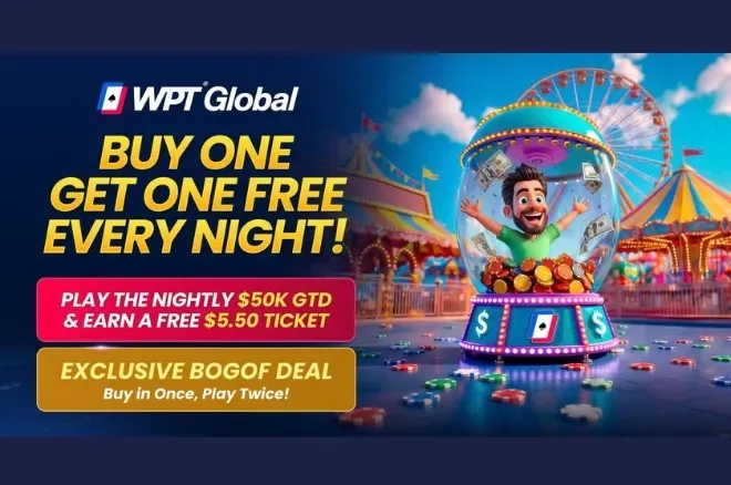WPT Global ra mắt chương trình 2-For-1 hàng ngày cho giải đấu