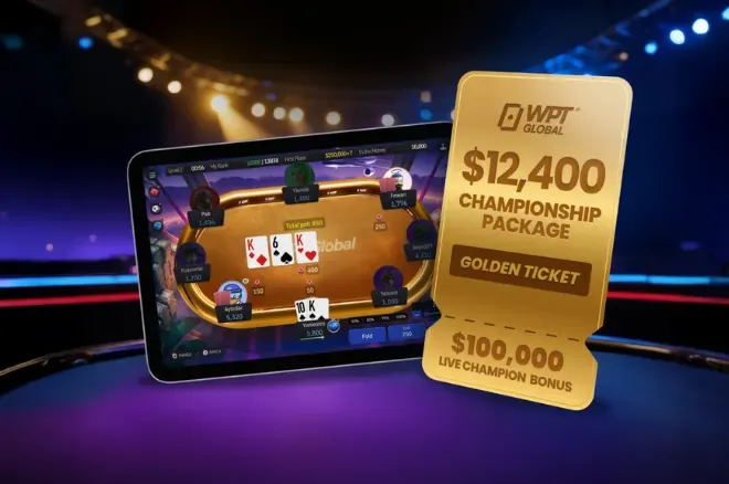 Nạp 10 USD vào WPT Global để nhận vé vệ tinh miễn phí đến WPT World Championship