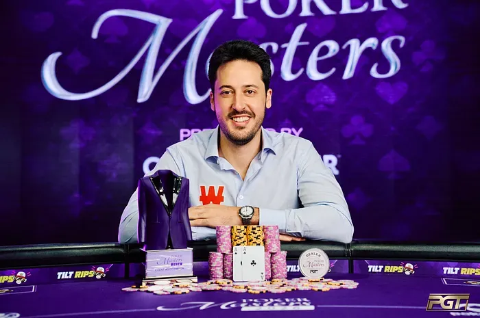 Adrian Mateos vô địch Poker Masters sau ba lần suýt vào tiền