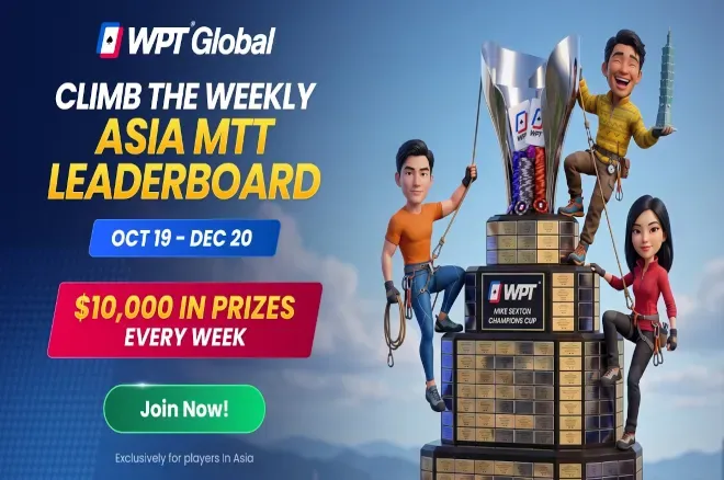 WPT Global mở giải đấu vệ tinh cho người chơi châu Á đến WPT Prime Taiwan
